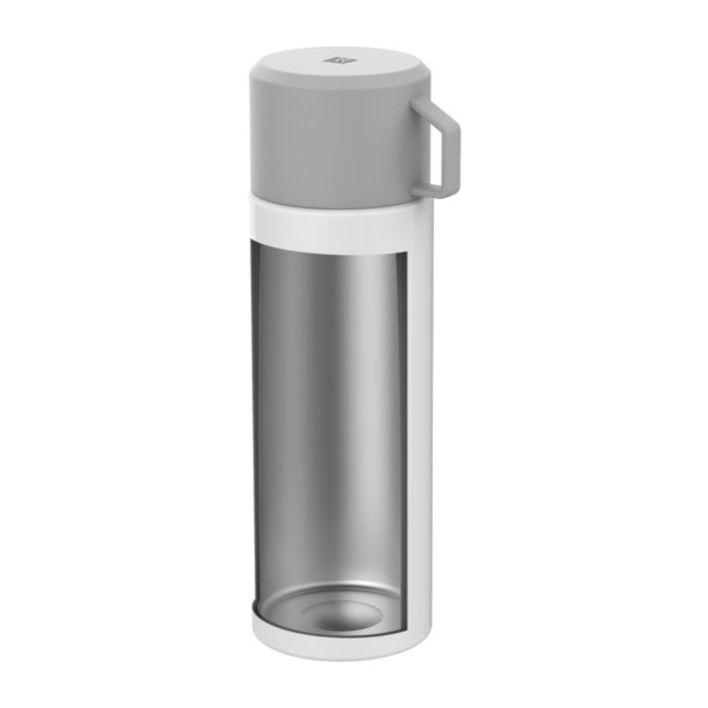 ZWILLING Thermo Beverage Bottle, 33.8 oz, Silver-White - Picture 3 of 9